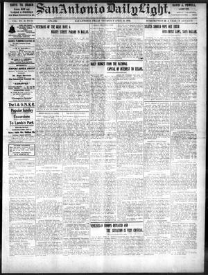 San Antonio Daily Light. (San Antonio, Tex.), Vol. 21, No. 95, Ed. 1 Thursday, April 24, 1902