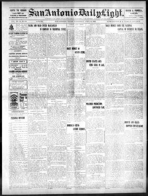San Antonio Daily Light. (San Antonio, Tex.), Vol. 21, No. 101, Ed. 1 Wednesday, April 30, 1902
