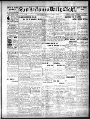 San Antonio Daily Light. (San Antonio, Tex.), Vol. 21, No. 128, Ed. 1 Tuesday, May 27, 1902