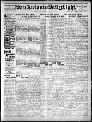 San Antonio Daily Light. (San Antonio, Tex.), Vol. 21, No. 188, Ed. 1 Wednesday, August 6, 1902
