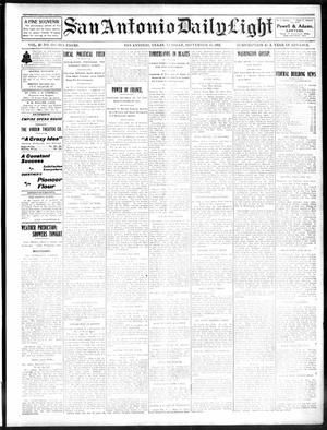 San Antonio Daily Light (San Antonio, Tex.), Vol. 21, No. 218, Ed. 1 Tuesday, September 16, 1902