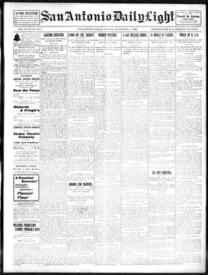 San Antonio Daily Light (San Antonio, Tex.), Vol. 21, No. 221, Ed. 1 Friday, September 19, 1902