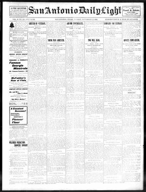 San Antonio Daily Light (San Antonio, Tex.), Vol. 21, No. 224, Ed. 1 Monday, September 22, 1902