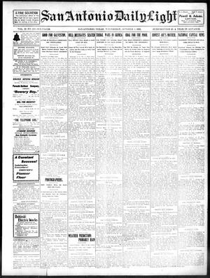 San Antonio Daily Light (San Antonio, Tex.), Vol. 21, No. 233, Ed. 1 Wednesday, October 1, 1902