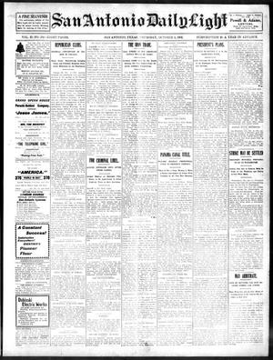 San Antonio Daily Light (San Antonio, Tex.), Vol. 21, No. 234, Ed. 1 Thursday, October 2, 1902