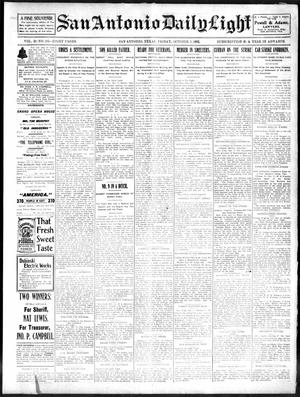 San Antonio Daily Light (San Antonio, Tex.), Vol. 21, No. 235, Ed. 1 Friday, October 3, 1902