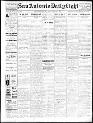 San Antonio Daily Light (San Antonio, Tex.), Vol. 21, No. 245, Ed. 1 Monday, October 13, 1902