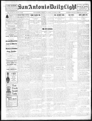San Antonio Daily Light (San Antonio, Tex.), Vol. 21, No. 248, Ed. 1 Thursday, October 16, 1902