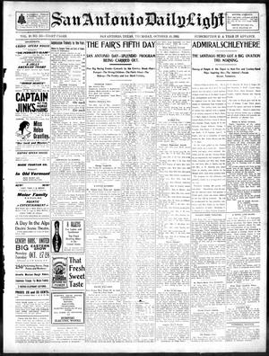 San Antonio Daily Light (San Antonio, Tex.), Vol. 21, No. 255, Ed. 1 Thursday, October 23, 1902