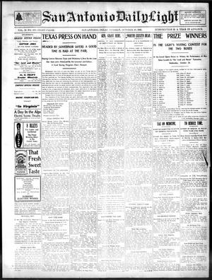 San Antonio Daily Light (San Antonio, Tex.), Vol. 21, No. 260, Ed. 1 Tuesday, October 28, 1902