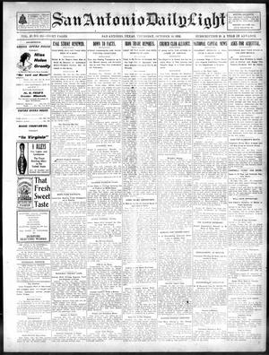 San Antonio Daily Light (San Antonio, Tex.), Vol. 21, No. 262, Ed. 1 Thursday, October 30, 1902