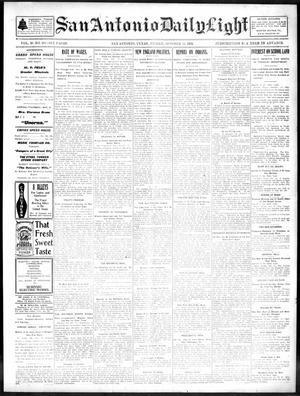San Antonio Daily Light (San Antonio, Tex.), Vol. 21, No. 263, Ed. 1 Friday, October 31, 1902