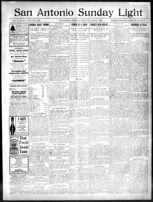 San Antonio Sunday Light (San Antonio, Tex.), Vol. 21, No. 265, Ed. 1 Sunday, November 2, 1902