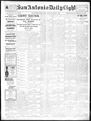 San Antonio Daily Light (San Antonio, Tex.), Vol. 21, No. 268, Ed. 1 Wednesday, November 5, 1902
