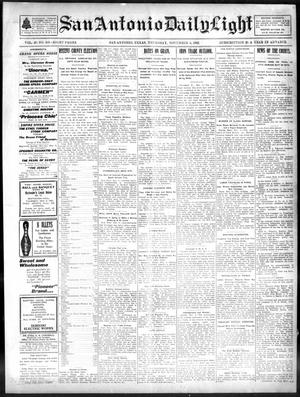 San Antonio Daily Light (San Antonio, Tex.), Vol. 21, No. 269, Ed. 1 Thursday, November 6, 1902