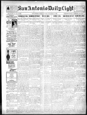 San Antonio Daily Light (San Antonio, Tex.), Vol. 21, No. 273, Ed. 1 Monday, November 10, 1902