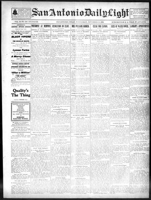 San Antonio Daily Light (San Antonio, Tex.), Vol. 21, No. 282, Ed. 1 Wednesday, November 19, 1902
