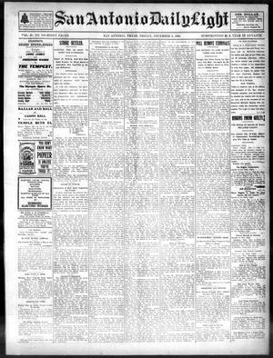 San Antonio Daily Light (San Antonio, Tex.), Vol. 21, No. 314, Ed. 1 Friday, December 5, 1902