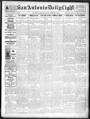 San Antonio Daily Light (San Antonio, Tex.), Vol. 21, No. 337, Ed. 1 Monday, December 29, 1902