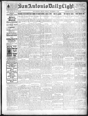 San Antonio Daily Light (San Antonio, Tex.), Vol. 21, No. 338, Ed. 1 Tuesday, December 30, 1902