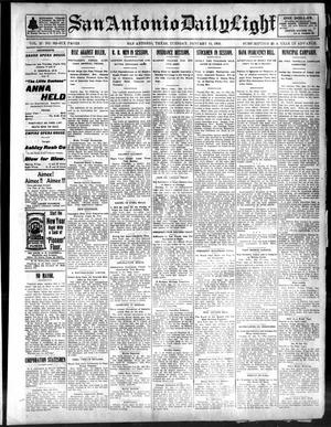 San Antonio Daily Light (San Antonio, Tex.), Vol. 21, No. 352, Ed. 1 Tuesday, January 13, 1903