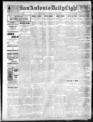San Antonio Daily Light (San Antonio, Tex.), Vol. 21, No. 354, Ed. 1 Thursday, January 15, 1903