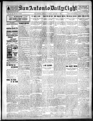 San Antonio Daily Light (San Antonio, Tex.), Vol. 21, No. 356, Ed. 1 Saturday, January 17, 1903
