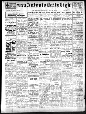 San Antonio Daily Light (San Antonio, Tex.), Vol. 21, No. 358, Ed. 1 Monday, January 19, 1903