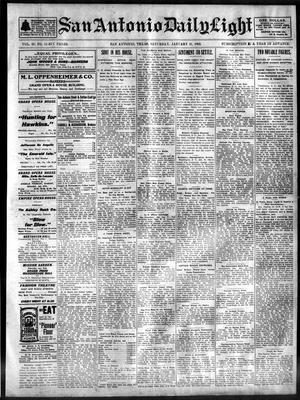 San Antonio Daily Light (San Antonio, Tex.), Vol. 22, No. 11, Ed. 1 Saturday, January 31, 1903