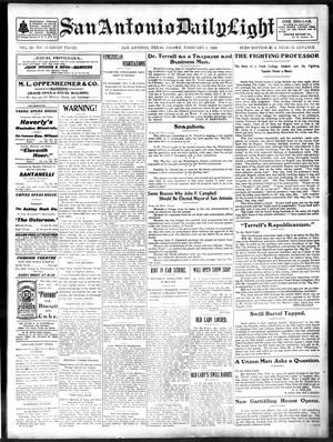 San Antonio Daily Light (San Antonio, Tex.), Vol. 22, No. 17, Ed. 1 Friday, February 6, 1903