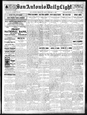San Antonio Daily Light (San Antonio, Tex.), Vol. 22, No. 23, Ed. 1 Thursday, February 12, 1903