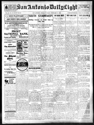 San Antonio Daily Light (San Antonio, Tex.), Vol. 22, No. 28, Ed. 1 Tuesday, February 17, 1903