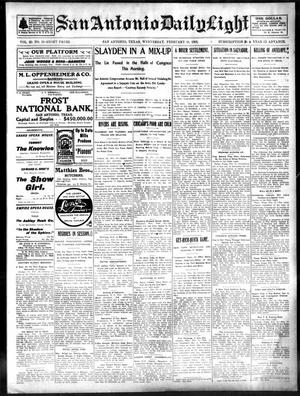 San Antonio Daily Light (San Antonio, Tex.), Vol. 22, No. 29, Ed. 1 Wednesday, February 18, 1903
