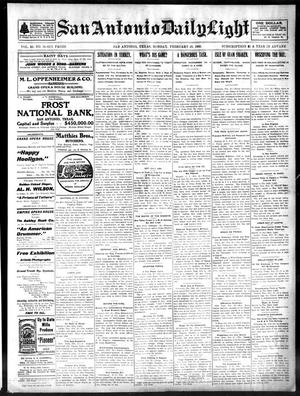 San Antonio Daily Light (San Antonio, Tex.), Vol. 22, No. 34, Ed. 1 Monday, February 23, 1903