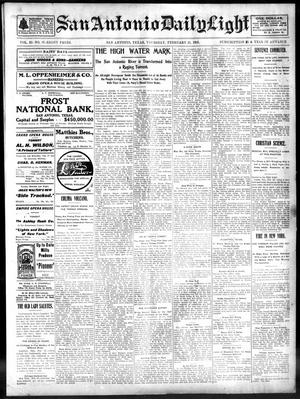San Antonio Daily Light (San Antonio, Tex.), Vol. 22, No. 37, Ed. 1 Thursday, February 26, 1903