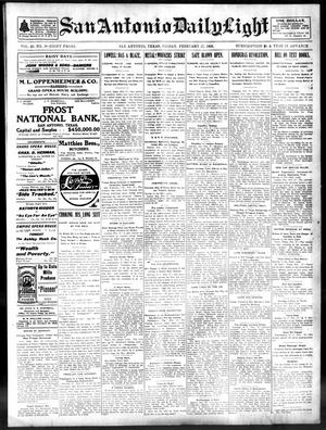 San Antonio Daily Light (San Antonio, Tex.), Vol. 22, No. 38, Ed. 1 Friday, February 27, 1903