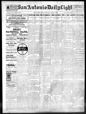 San Antonio Daily Light (San Antonio, Tex.), Vol. 22, No. 53, Ed. 1 Saturday, March 14, 1903