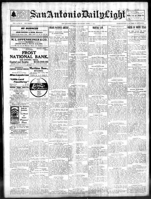 San Antonio Daily Light (San Antonio, Tex.), Vol. 22, No. 82, Ed. 1 Saturday, April 11, 1903