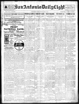 San Antonio Daily Light (San Antonio, Tex.), Vol. 22, No. 84, Ed. 1 Monday, April 13, 1903