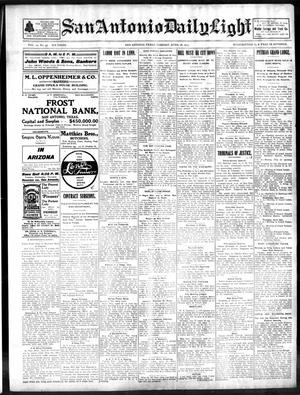 San Antonio Daily Light (San Antonio, Tex.), Vol. 22, No. 99, Ed. 1 Tuesday, April 28, 1903