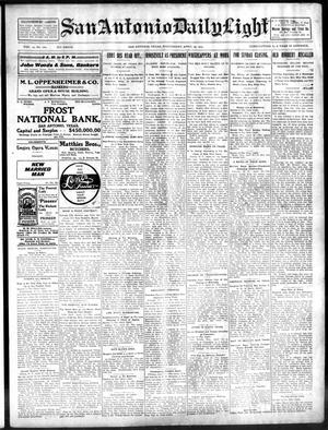 San Antonio Daily Light (San Antonio, Tex.), Vol. 22, No. 100, Ed. 1 Wednesday, April 29, 1903