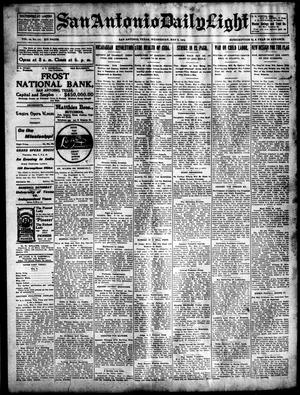 San Antonio Daily Light (San Antonio, Tex.), Vol. 22, No. 107, Ed. 1 Wednesday, May 6, 1903