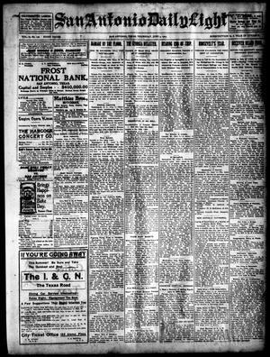 San Antonio Daily Light (San Antonio, Tex.), Vol. 22, No. 136, Ed. 1 Thursday, June 4, 1903