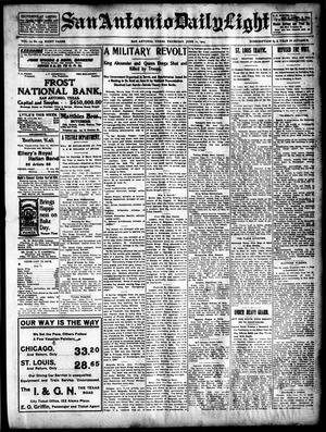 San Antonio Daily Light (San Antonio, Tex.), Vol. 22, No. 143, Ed. 1 Thursday, June 11, 1903
