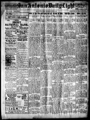 San Antonio Daily Light (San Antonio, Tex.), Vol. 22, No. 156, Ed. 1 Wednesday, June 24, 1903
