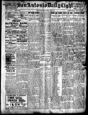 San Antonio Daily Light (San Antonio, Tex.), Vol. 22, No. 175, Ed. 1 Tuesday, July 14, 1903