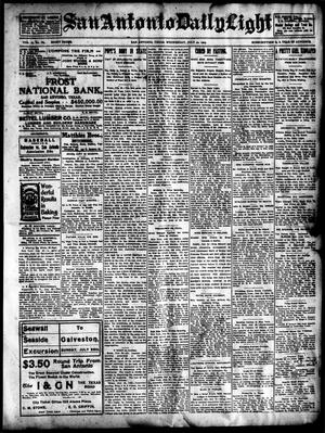 San Antonio Daily Light (San Antonio, Tex.), Vol. 22, No. 183, Ed. 1 Wednesday, July 22, 1903