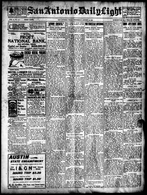 San Antonio Daily Light (San Antonio, Tex.), Vol. 22, No. 211, Ed. 1 Wednesday, August 19, 1903