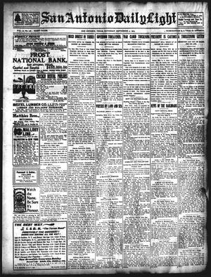 San Antonio Daily Light (San Antonio, Tex.), Vol. 22, No. 228, Ed. 1 Saturday, September 5, 1903