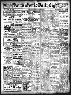 San Antonio Daily Light (San Antonio, Tex.), Vol. 22, No. 260, Ed. 1 Thursday, October 8, 1903